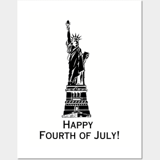 Fourth of July Posters and Art